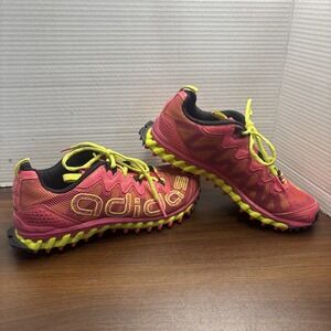 Adidas Womens Size 8.5  Vigor TR3 Trail Pink /Yellow Walk Hero Trail Shoes